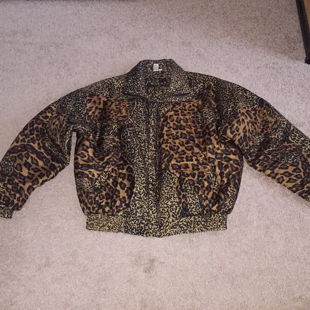 Silk “bomber” jacket